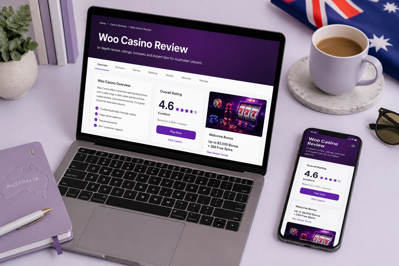 Main Features of Woo Casino